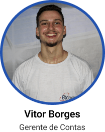 Vitor Borges, Gerente de Contas